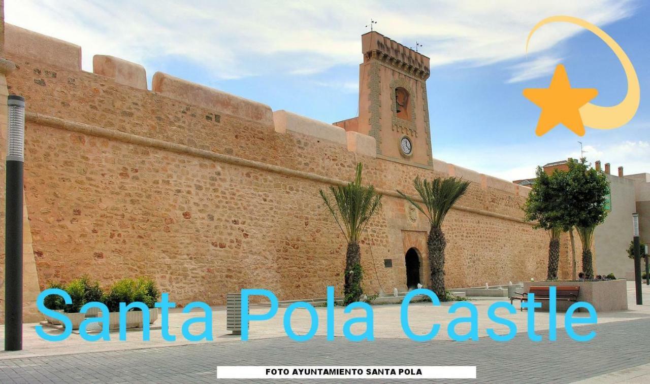 Apartamento Playa Y Pueblo con 2 Parkings Santa Pola Exterior foto